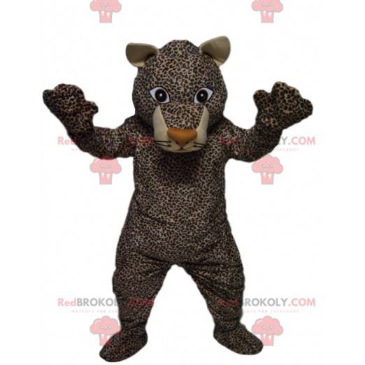 Mascote leopardo com um look magnífico! - Redbrokoly.com