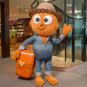 Postava maskota Orange...
