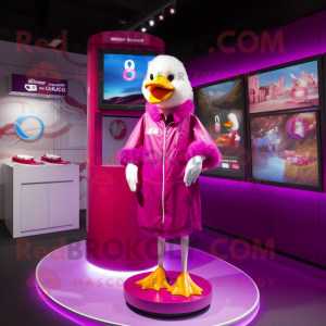 Magenta Duck mascotte...