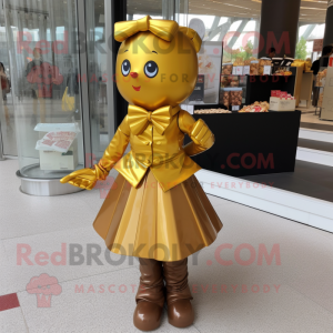 Gold Chocolates Maskottchen...