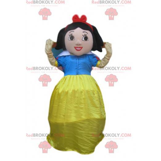Meget smuk snehvid maskot - Redbrokoly.com