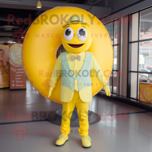 Citrongul Donut maskot...