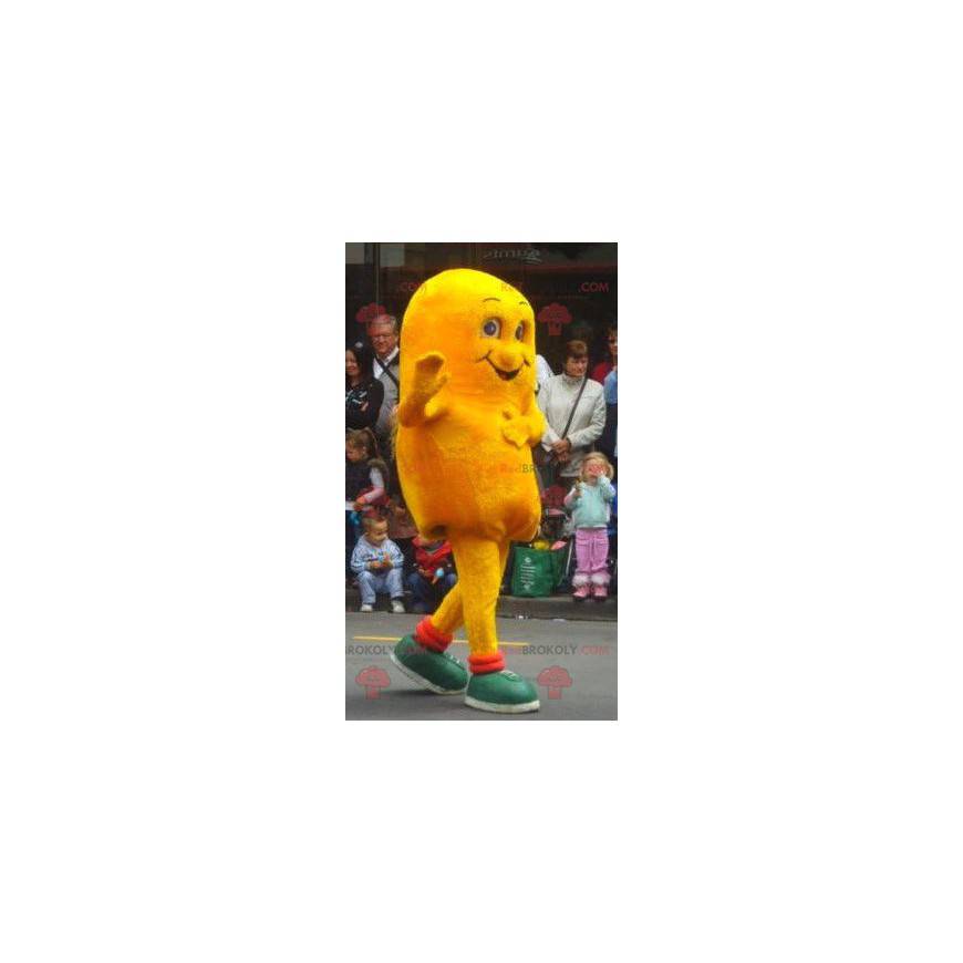 Obří bramborový žlutý sněhulák maskot - Redbrokoly.com