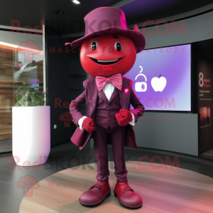 Magenta Apple mascotte...