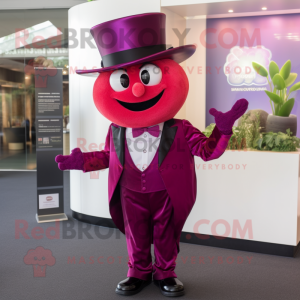 Magenta Apple mascotte...