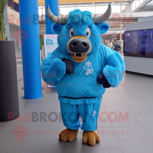 Himmelblauer Bison...