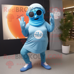 Sky Blue Goulash mascotte...