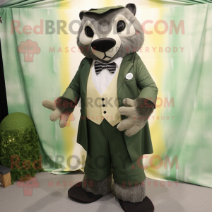 Olive Badger mascotte...