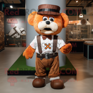 Rust Celtic Cross maskot...