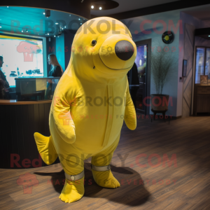 Yellow Stellar S Sea Cow...