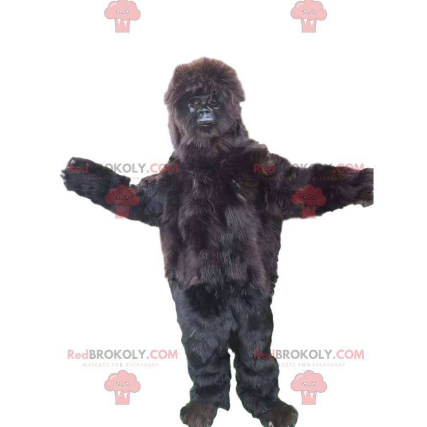 Mascotte gorilla con una bella pelliccia - Redbrokoly.com