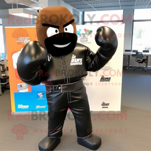 Black Boxing Glove mascotte...