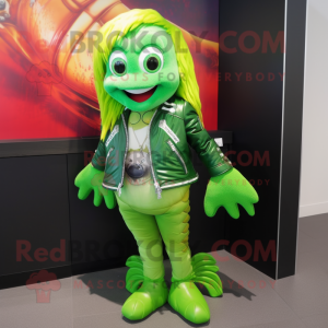 Personagem de mascote Lime...