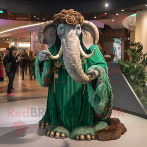 Green Mammoth mascotte...