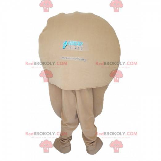 Beige øremaskot. Beige øredragt - Redbrokoly.com