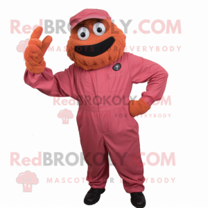 Rust Pink maskot kostume...
