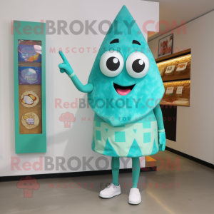 Cyan Pizza Slice w...