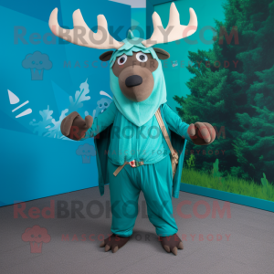 Teal Irish Elk w kostiumie...