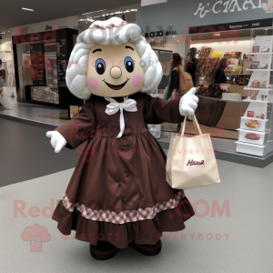  Chokolade maskot kostume...