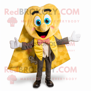 Gul Tacos maskot kostume...