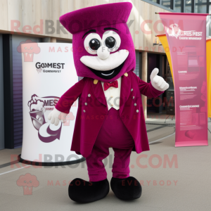 Postava maskota Magenta...