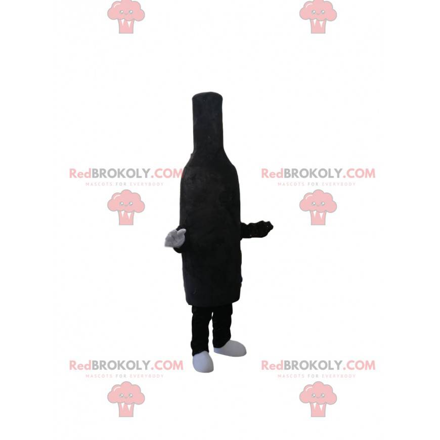 Black velvet bottle mascot - Redbrokoly.com