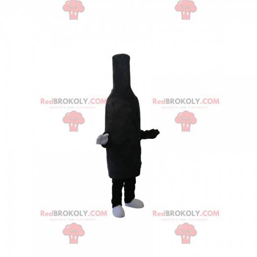 Black velvet bottle mascot - Redbrokoly.com