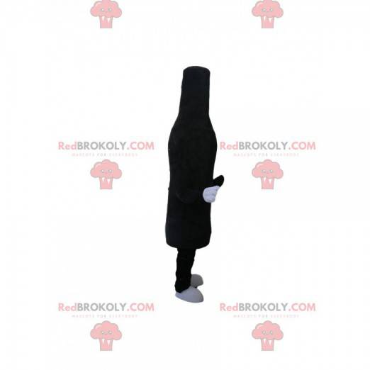 Schwarzes Samtflaschenmaskottchen - Redbrokoly.com