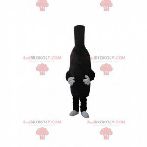 Black velvet bottle mascot - Redbrokoly.com