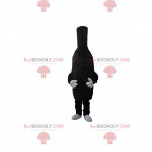 Mascota de botella de terciopelo negro - Redbrokoly.com