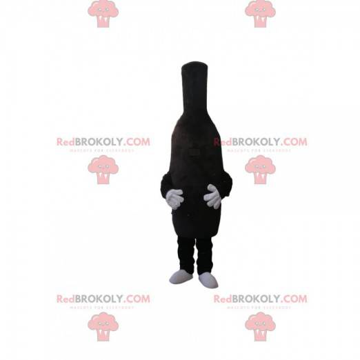 Black velvet bottle mascot - Redbrokoly.com