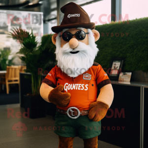 Rust Guinness maskot kostym...