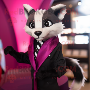 Magenta Civet maskot...