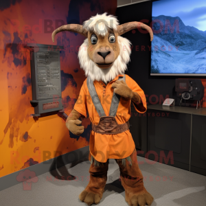 Rust Goat mascotte kostuum...