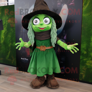 Forest Green Witch maskot...