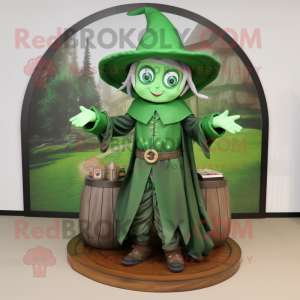 Forest Green Witch maskot...