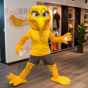 Yellow Eagle mascotte...