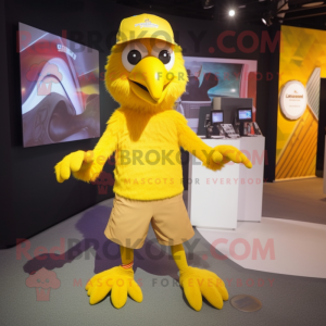 Yellow Eagle mascotte...