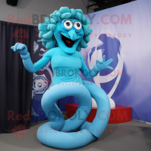 Himmelblaue Medusa...