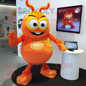 Orange Demon mascotte...