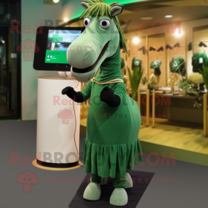 Forest Green Quagga maskot...