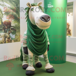 Forest Green Quagga maskot...