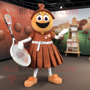 Rust Tennis Racket mascotte...