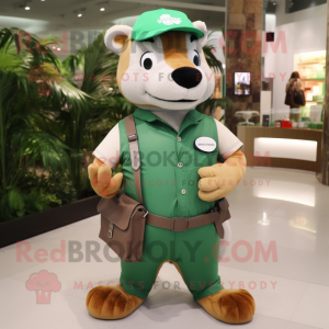 Forest Green Armband maskot...