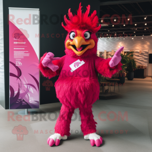 Magenta Roosters mascotte...