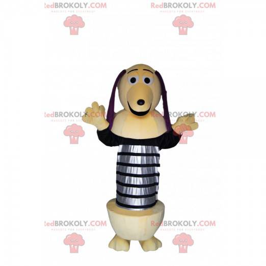 Mascota de Zigzag, el perro montado en un resorte de Toy Story