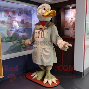 Tan Muscovy Duck mascotte...