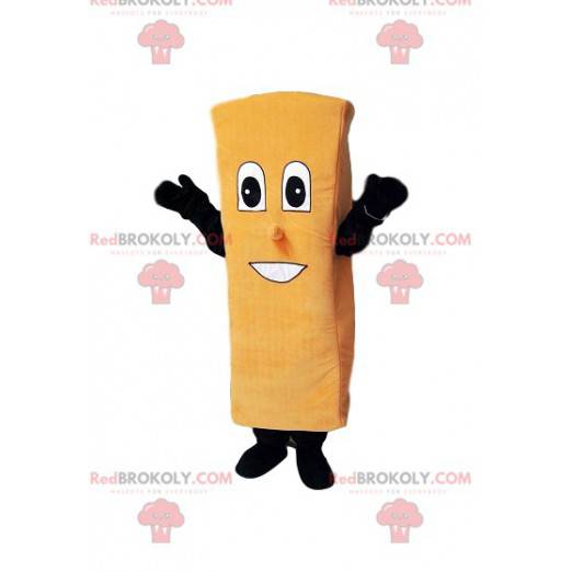 Cookie-mascotte met een grote glimlach - Redbrokoly.com