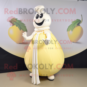 Creme Baa maskot kostume...