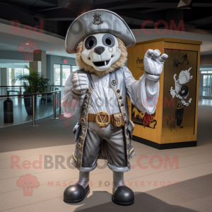 Silver Pirate mascotte...